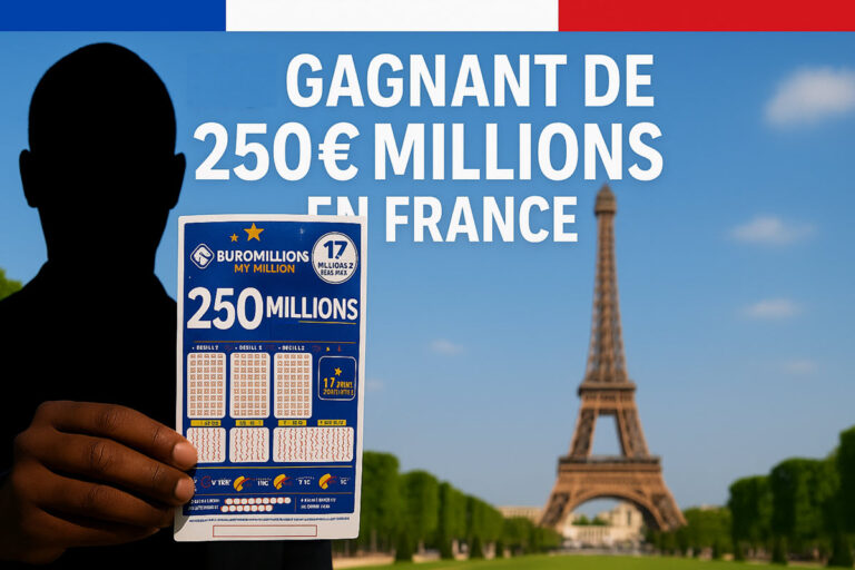 EuroMillions : nouveau record en France, le jackpot maximum de 250 millions d’euros remporté