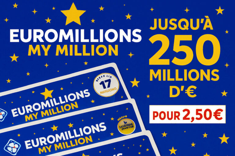 EuroMillions : comment jouer et à quel prix pour ce jackpot record de 250 millions d’euros ?