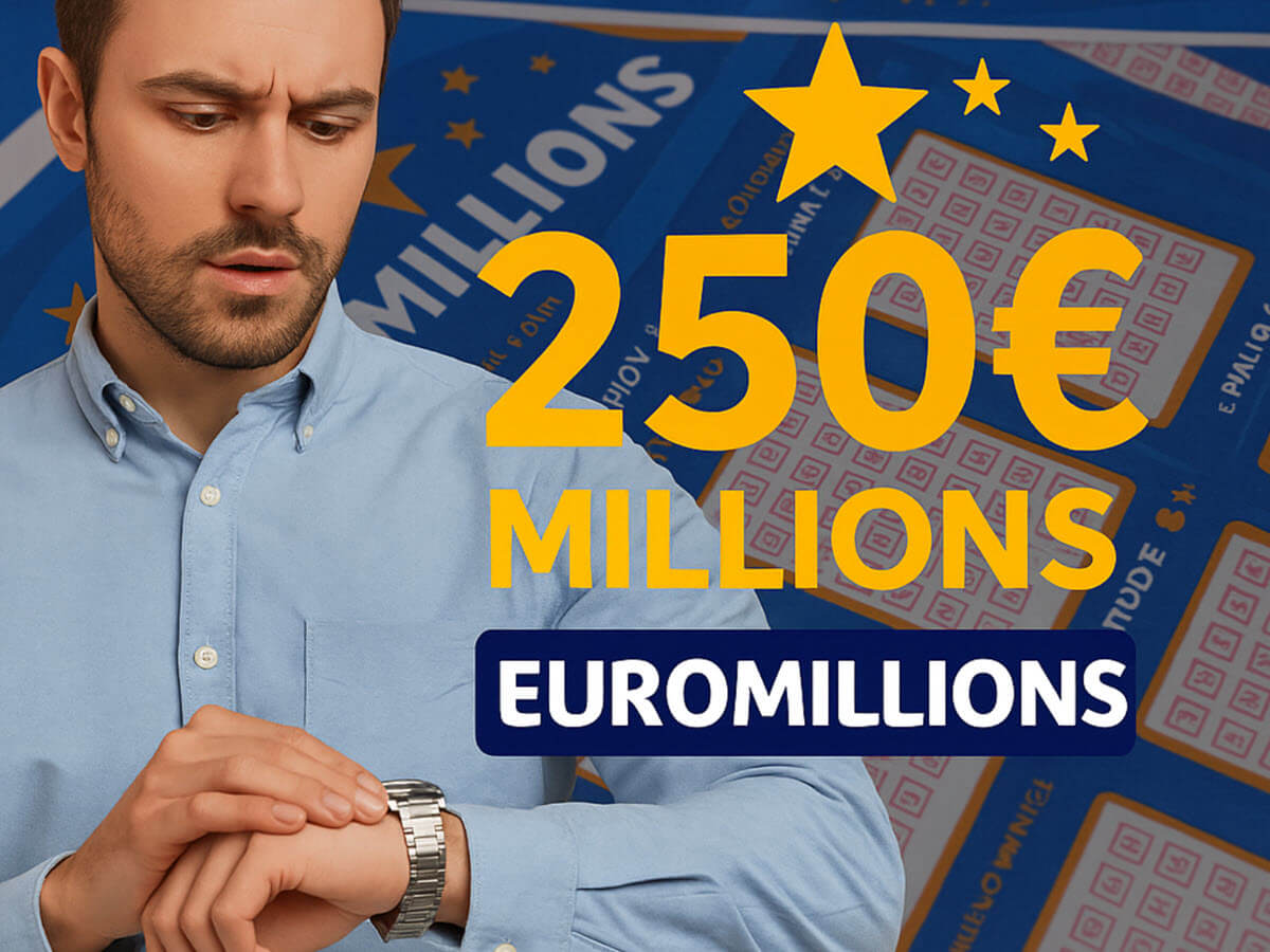 EuroMillions : jusqu'à quelle heure peut-on jouer jouer pour ce jackpot historique de 250 millions d'euros ?