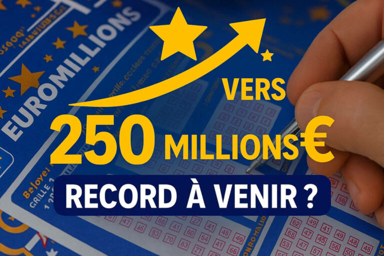 EuroMillions : jusqu’où peut monter la cagnotte actuelle ? Le prochain jackpot sera de 250 millions d’euros