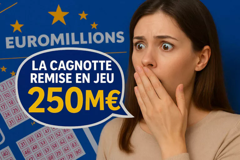 EuroMillions : la cagnotte non remportée remise en jeu à 250 millions d’euros dès mardi