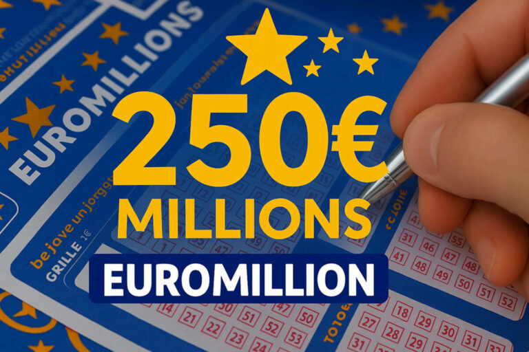EuroMillions : le jackpot atteint le plafond historique de 250 millions d’euros le 6 juin