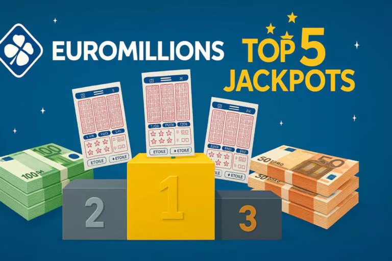 Les 5 plus gros jackpots remportés à EuroMillions : récits de gagnants
