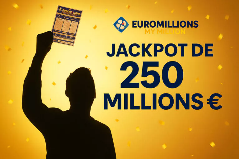 EuroMillions : un unique gagnant en Irlande remporte le jackpot de 250 millions d’euros ce mardi soir, record égalé !
