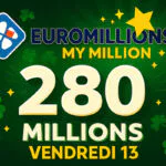 EuroMillions : un tirage un Vendredi 13, plus de 280 millions d’euros seront réellement mis en jeu !