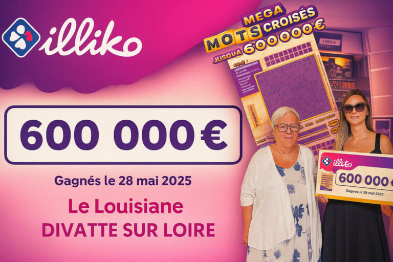 FDJ : 600 000 € gagné à Mega Mots Croisés, un joueur a trouvé les mots qui changent la vie !