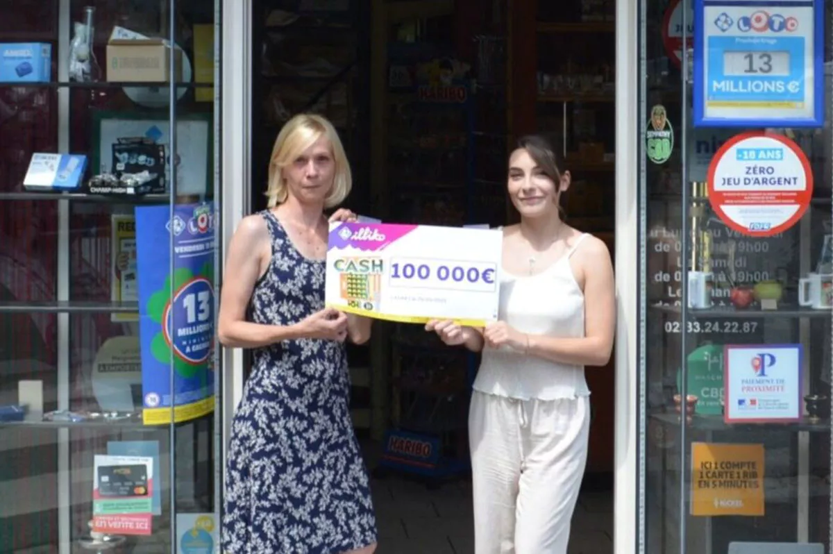 Un grand gagnant remporte 100 000€ au Tabac Presse de la Halle à l'Aigle dans l'Orne