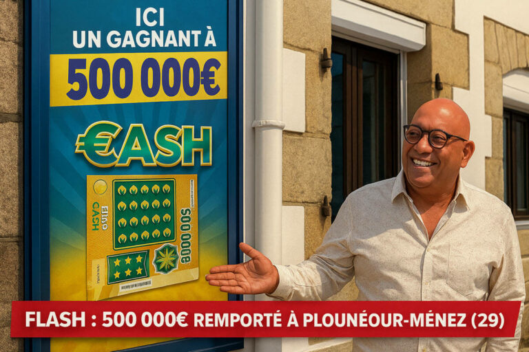 FDJ : 500 000€ remporté à CASH, à Plounéour-Ménez, ce bar-tabac est devenu le « bar de la chance »