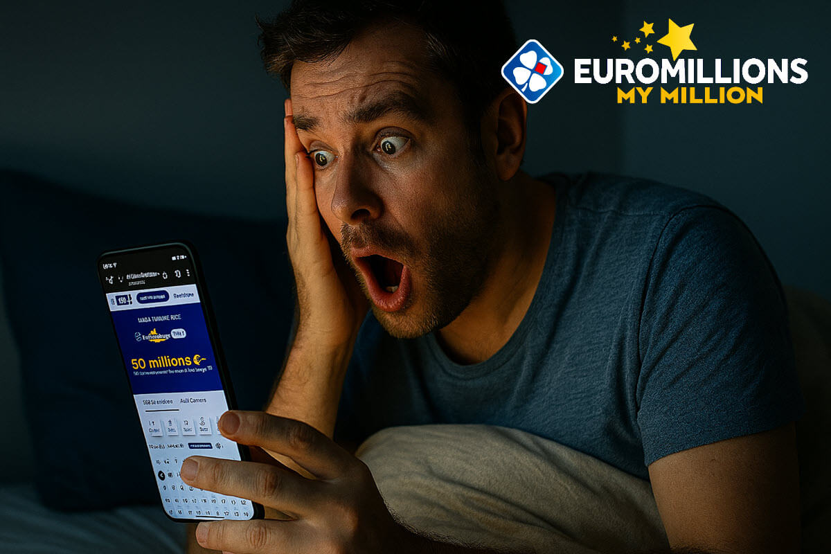 EuroMillions : réveillé à 4h du matin, il découvre qu’il vient de gagner 1 million d’euros