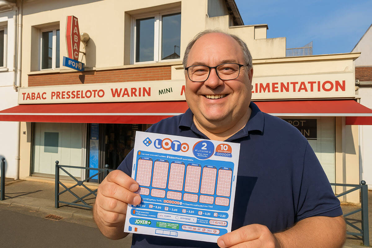 Loto : il joue toujours les mêmes numéros et remporte 2 millions d'euros dans le Tarn-et-Garonne