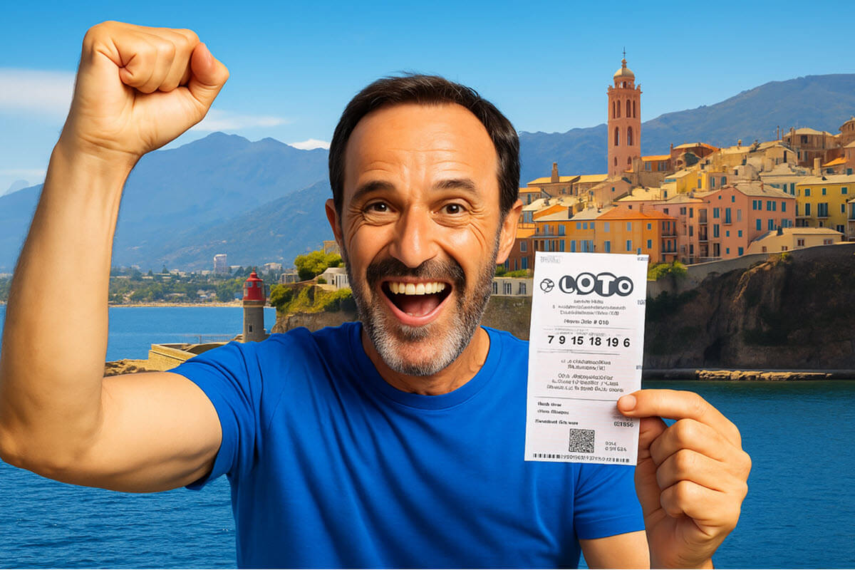 Loto : en Haute-Corse, un chanceux remporte 8 millions d'euros, 5e plus gros jackpot Loto en Corse