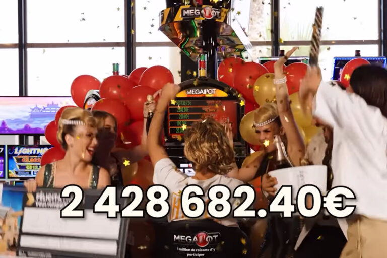Megapot Partouche : il passe boire un café et repart avec plus de 2,4 millions d’euros au Casino de Hyères