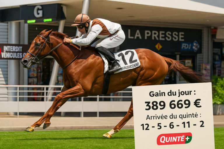 PMU : un parieur de Grasse mise trois euros et remporte près de 400 000€