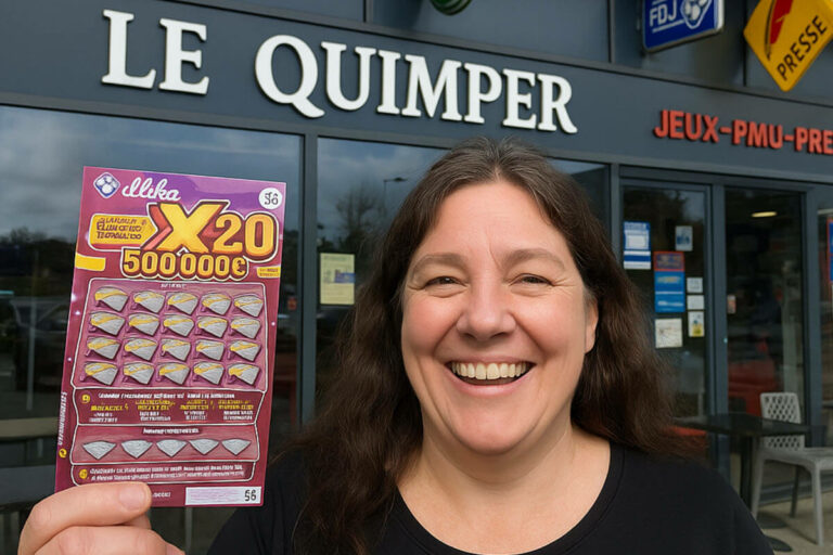 FDJ : une habitante de Quimper remporte 500 000€ qui bouleverse sa vie dans un tabac de quartier !