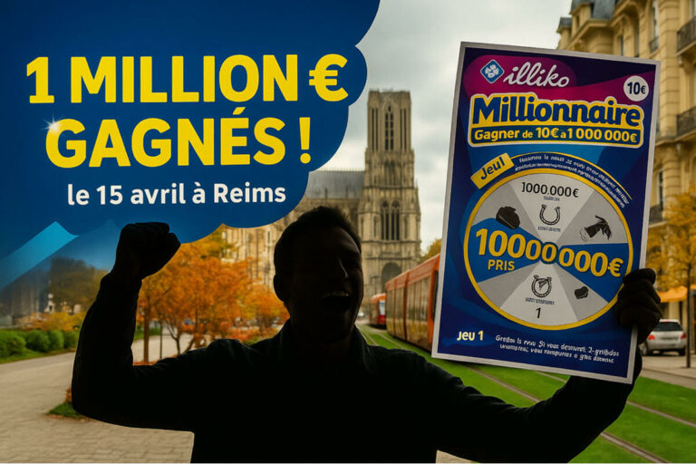 Millionnaire FDJ : un proche lui offre un ticket…une rémoise empoche 1 000 000 €