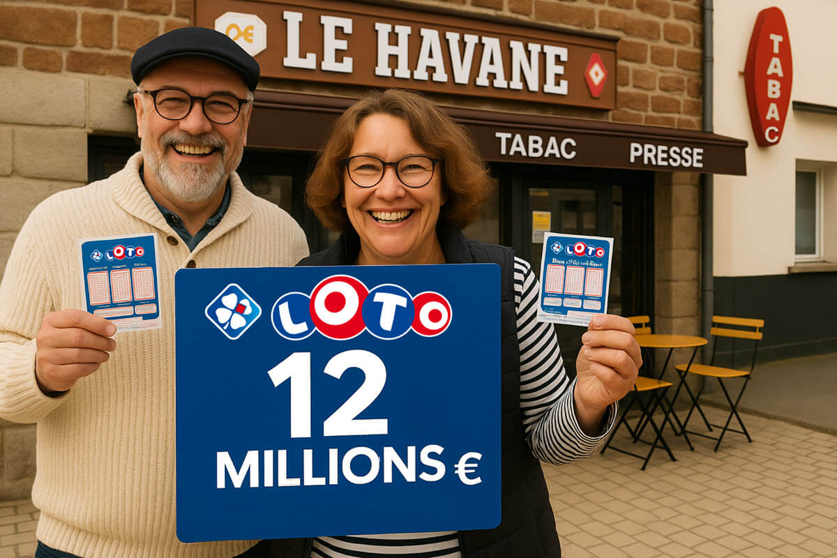 Loto : un couple des Côtes-d'Armor gagne 12 millions et un second gain surprise le même soir