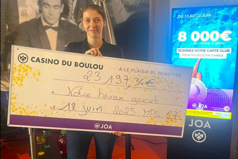 Casino Le Boulou : 23 000€ pour un gagnant qui fait sauter le jackpot de la machine à sous Delicious Delights