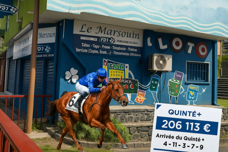 PMU : ce joueur discret à La Réunion remporte plus de 200 000 € au Quinté+