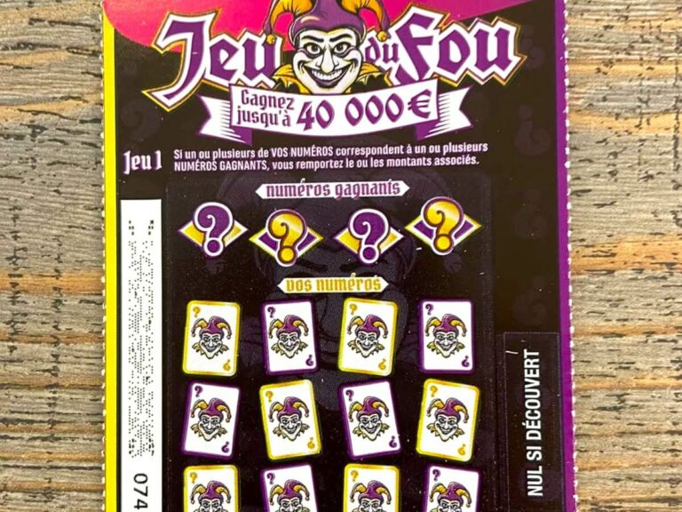 FDJ : le nouveau jeu de grattage sort le 30 juin, tout savoir sur le Jeu du Fou, ticket à 2€