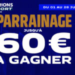 Parrainage Parions Sport : 60€ de freebets à partager pour parrainer un ami | 2025