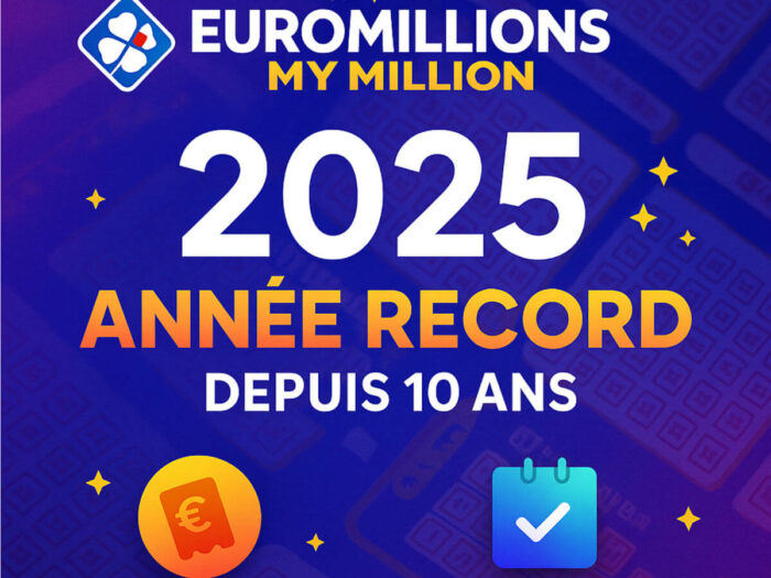 EuroMillions : l’année 2025 devient une année historique de participation depuis 10 ans !
