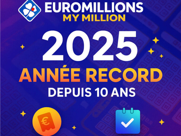 EuroMillions : l’année 2025 devient une année historique de participation depuis 10 ans !