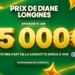 Prix de Diane Longines : PMU.fr offre une cagnotte de 25 000€ pour les parieurs e-Simple ce dimanche