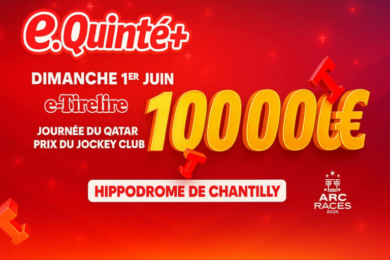 Qatar Prix du Jockey Club : pariez pour une cagnotte e.Quinté+ de 100 000€ aujourd’hui