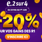 Qatar Prix du Jockey Club : promotion sur le e-2sur4 ce dimanche, 5€ offerts