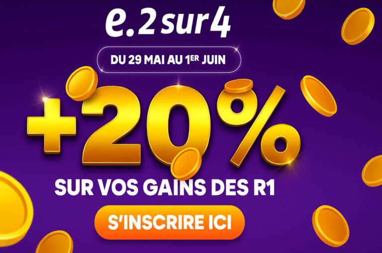 Qatar Prix du Jockey Club : promotion sur le e-2sur4 ce dimanche, 5€ offerts