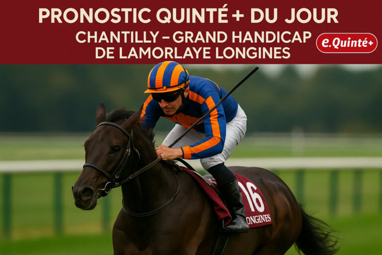 Pronostics Quinté+ du dimanche 15 juin à Chantilly : dernières cotes, favoris, outsiders et analyse de la course