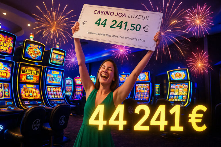 « Ça chauffe, ça flambe, ça explose ! » : une joueuse décroche un jackpot record de 44 000€ au Casino de Luxeuil