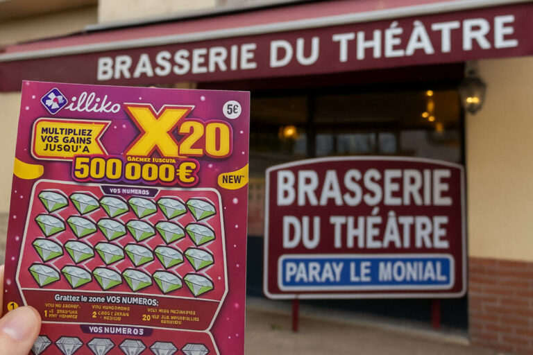 FDJ : « J’ai été sidérée de voir apparaître la somme », une joueuse remporte 500 000€ en grattant un X20 à Paray-le-Monial