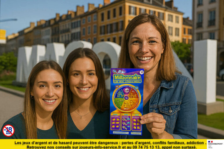 FDJ : « Je croyais que c’était un ticket perdant », elle remporte 1 million d’euros en grattant le dernier symbole à Millionnaire