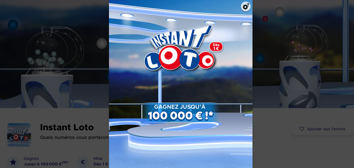 Instant Loto : jouer sur FDJ.fr 