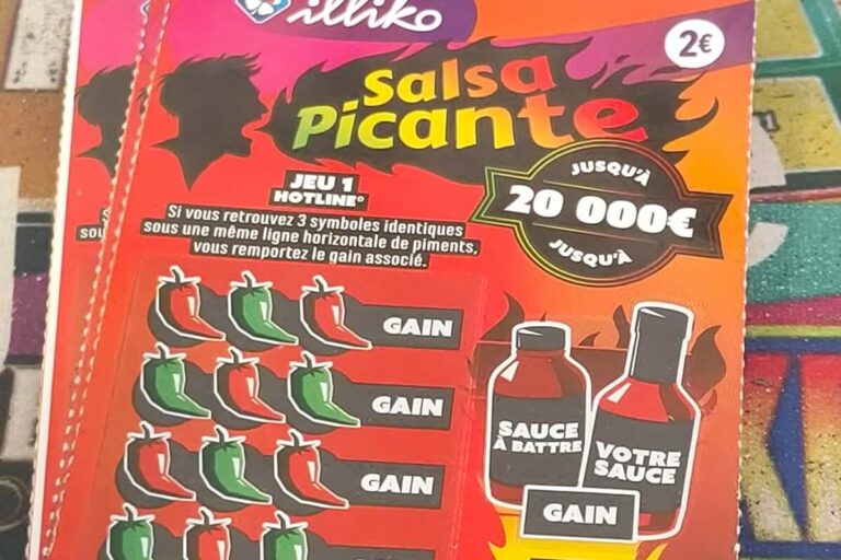 FDJ : le nouveau jeu de grattage Salsa Picante est sorti, quelles sont les chances de gagner les 20 000€ ?