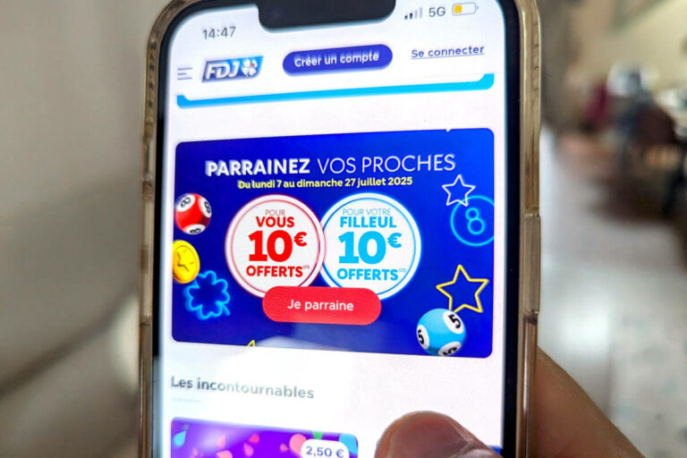 FDJ : du 7 au 27 juillet 2025, parrainez vos amis et recevez 10€ offerts sur votre compte