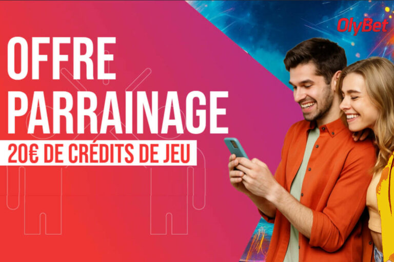 Olybet : 20€ de parrainage à partager en juillet, la première offre depuis le lancement du bookmaker