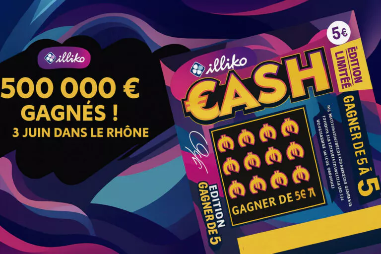 FDJ : « Je n’ai même pas encore réalisé », un joueur remporte 500 000€ au nouveau Cash Fluo dans le Rhône