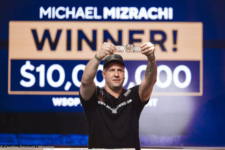 WSOP : « C’était une main folle, je savais juste que j’avais gagne », Michael Mizrachi remporte 10 millions de dollars au Main Event
