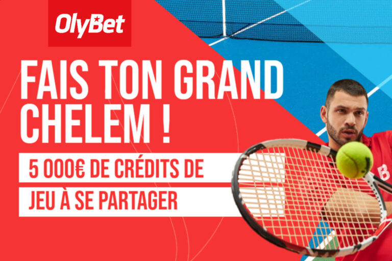 US Open : 5000€ à partager pour les meilleurs parieurs sur Olybet du 24 août au 9 septembre