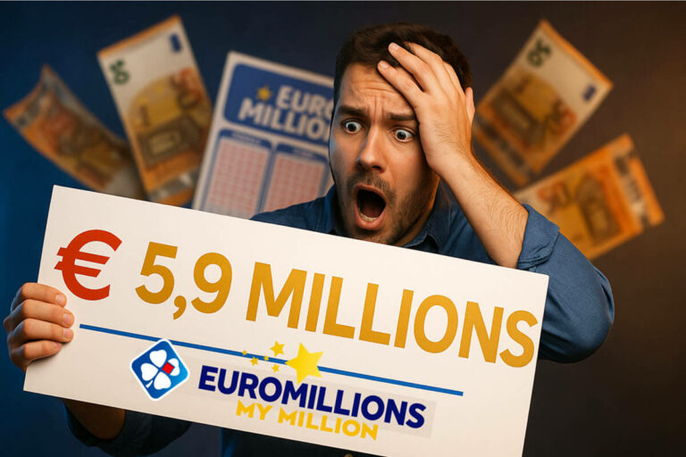 EuroMillions : « je me suis trompé de jour », ce joueur remporte 5,9 millions d’euros suite à une erreur