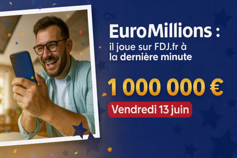 EuroMillions : « Je pense que je vais devenir superstitieux », il joue un Vendredi 13 et remporte 1 million d’euros