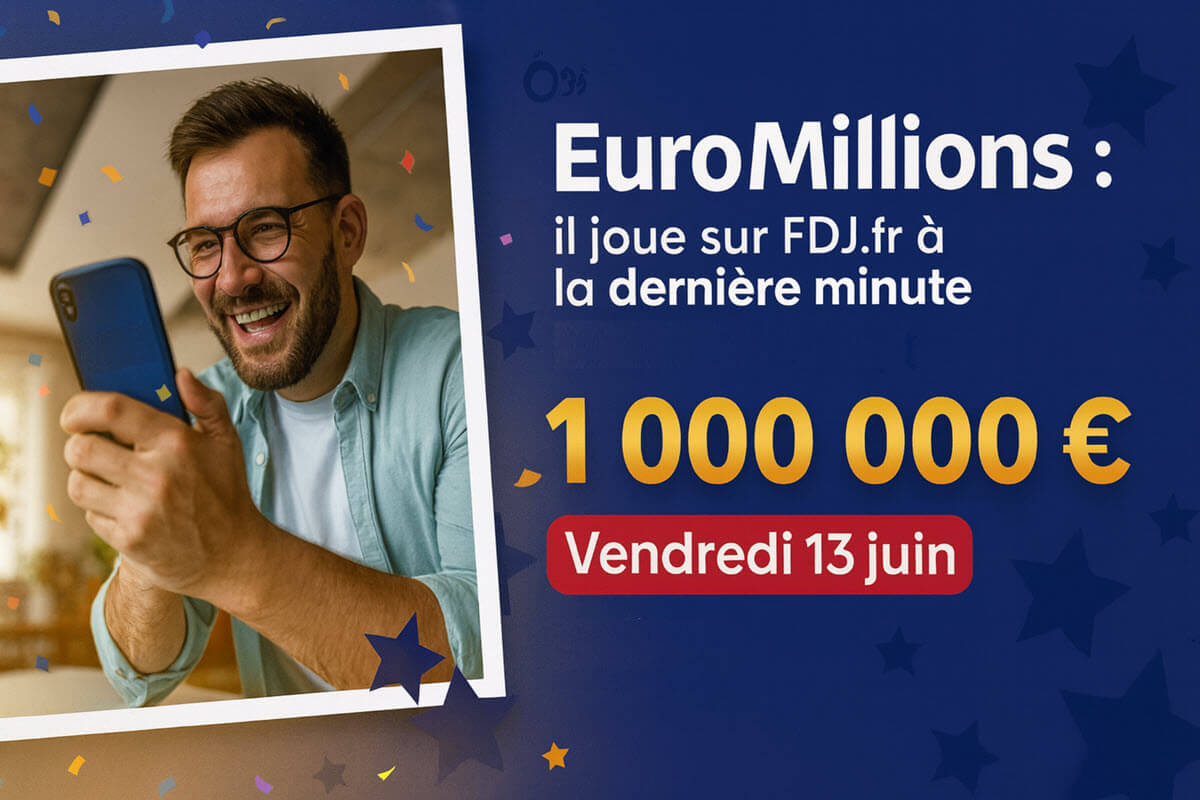 EuroMillions : « Je pense que je vais devenir superstitieux », il joue un Vendredi 13 et remporte 1 million d'euros