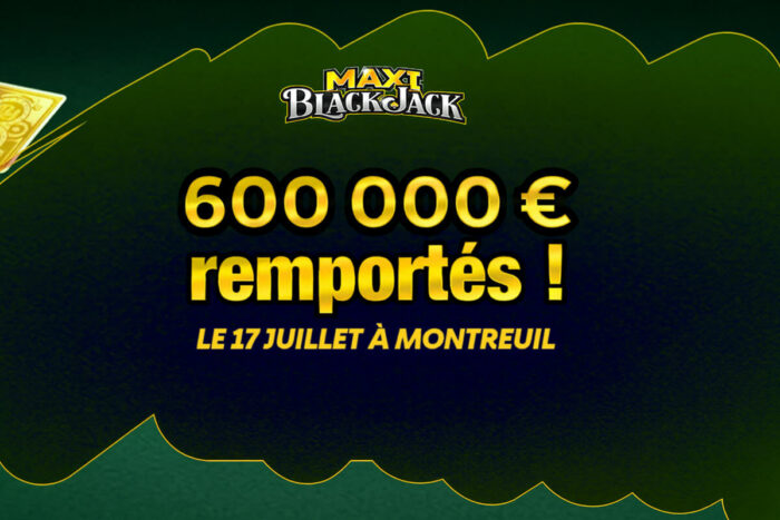 FDJ : « J’ai défié la banque et j’ai gagné ! », déjà millionnaire en 2019, il remporte 600 000€ de plus au Maxi BlackJack