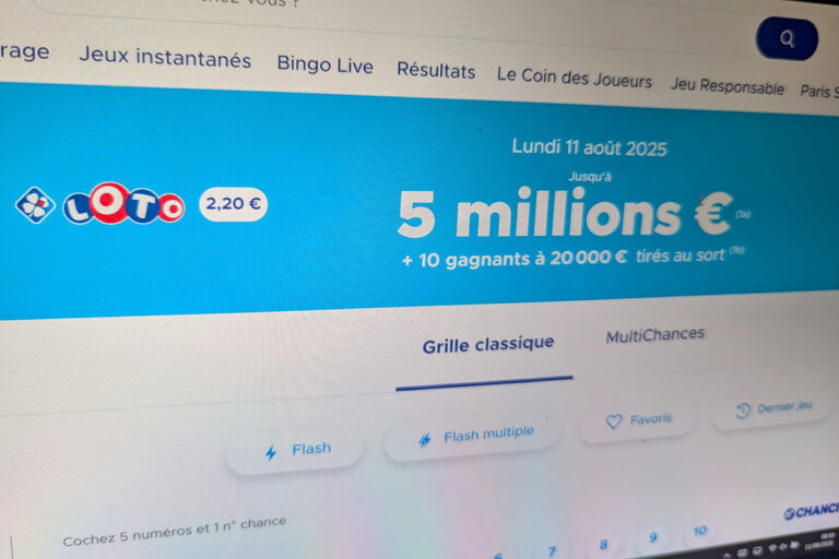 Résultat Loto (FDJ) du lundi 11 août 2025 : découvrez les numéros gagnants du tirage