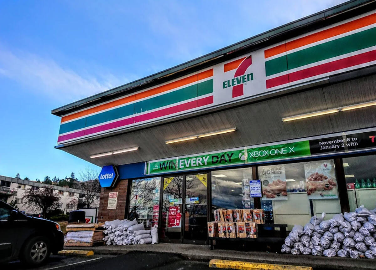 Le point de vente où le ticket gagnant a été validé au 7 Eleven de Kamloops