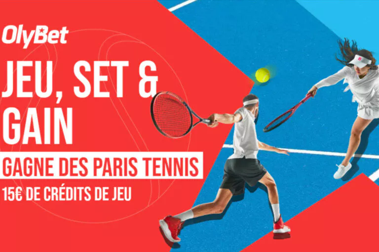 US Open : 15€ offerts sur Olybet avec la promotion « Jeu, Set et Gain » jusqu’au 28 août