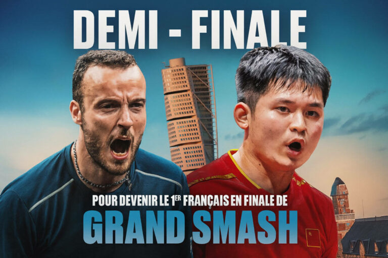 Simon Gauzy – Lin Shidong : voici nos pronostics pour un exploit et une place en finale du Smash Europe