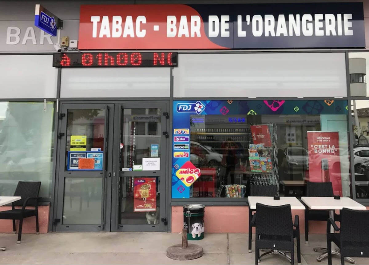 Tabac -Bar de l'Orangerie à Colmar et son ticket gagnant Numéro Fétiche